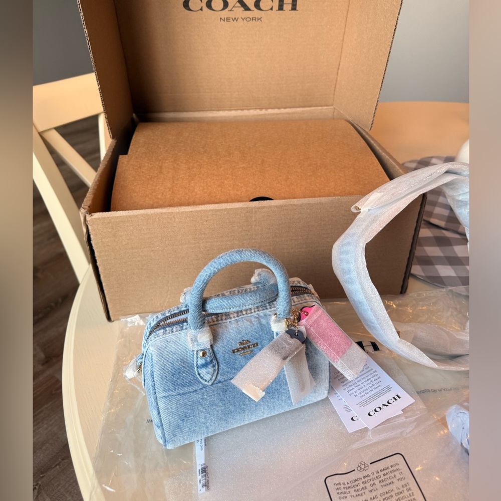 Coach Mini Rowan - NWT - Picture 6 of 10